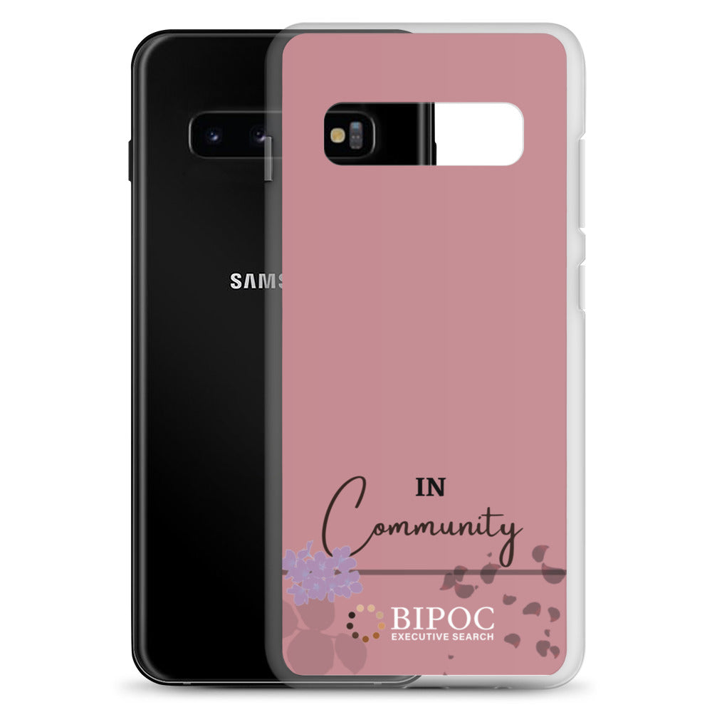 "In Community" Samsung Case (Dark Pink)